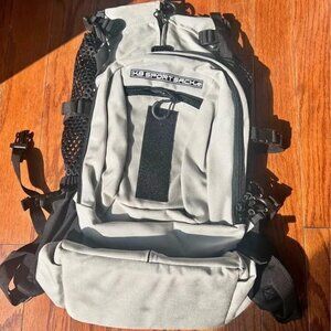 K9 Sport Sack Dog Carrier Backpack – Gray (slightly used) (Size Large)